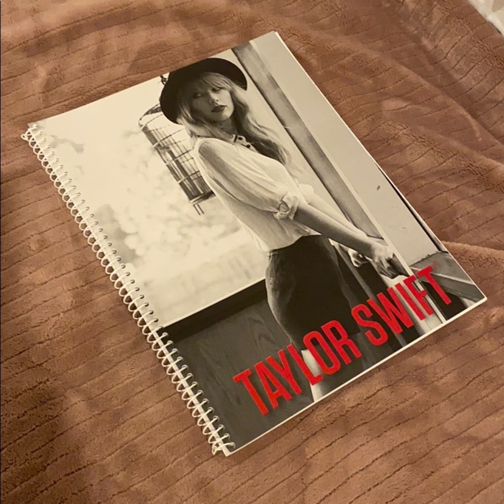 Rare Taylor Swift Red notebook